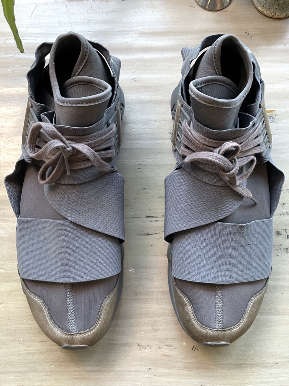 Y-3 Qasa High (Vista Grey, 11.5)